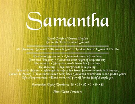 samantha meaning in tamil|metaphors in the name samantha.